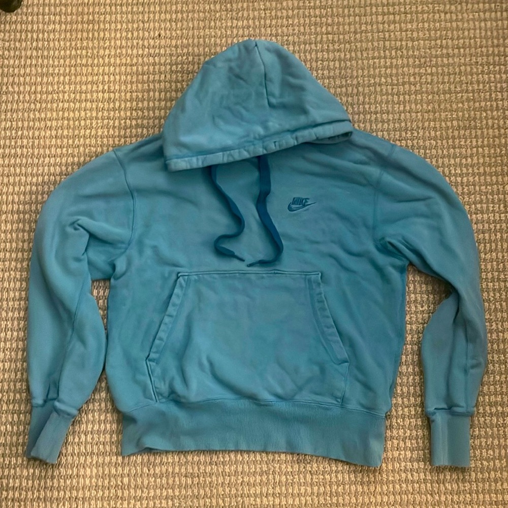 Nike Men’s hoodie - Size S - Light Blue